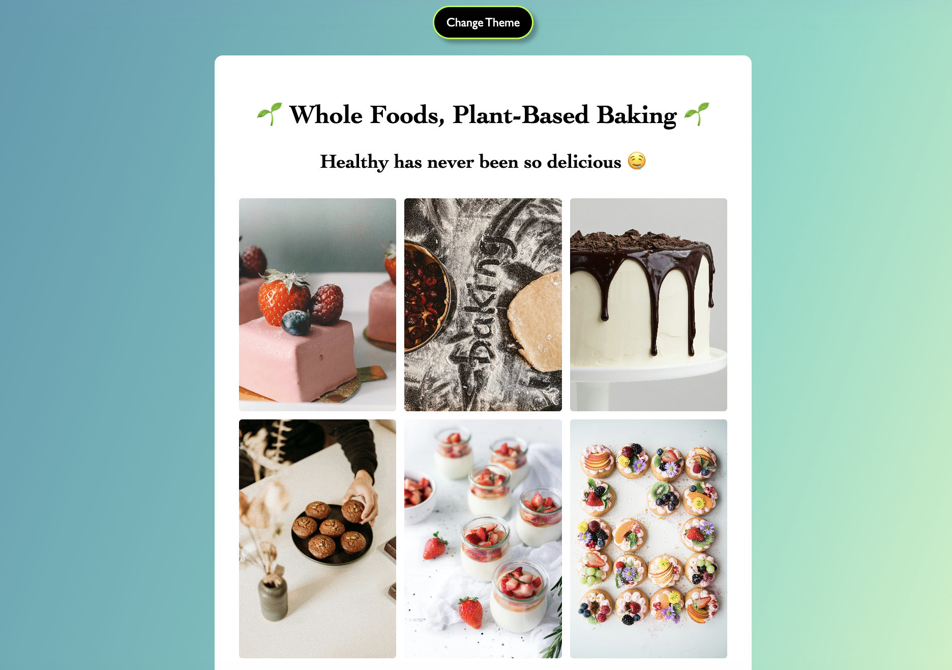 simple website preview